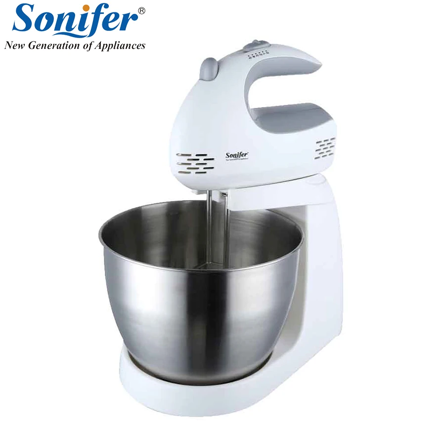 

200W Multifunction Table Electric Food Mixers Dough Mixer Egg Beater 220v Food Blender for Kitchen Sonifer