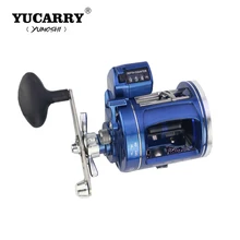 YUCARRY бренд левая/правая рука 12 шариковых подшипников Рыболовная катушка высокая скорость приманка литье Рыболовная катушка с глубиной подсчета мультипликатор