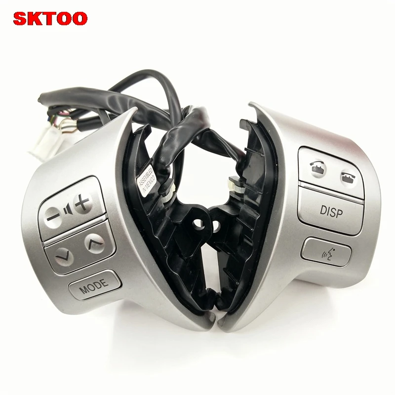 Cena SKTOO Nowy Przycisk przełącznik Sterujący Wheel Control Dla Toyota corolla 2007 2016 OEM 84250 02200 12020