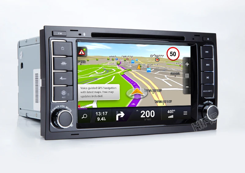 Discount HIFIF Android 8.0 Two Din 7 Inch Car DVD Player For Touareg/T5 Volkswagen With Dual Channel Canbus 3G/4G Wifi GPS Navigation BT 14