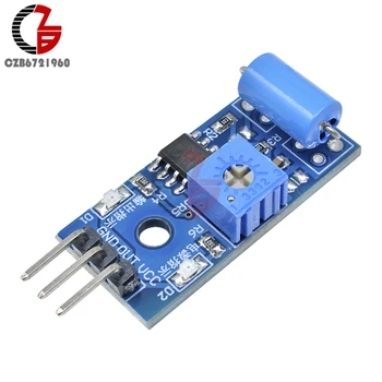 

LM393 Mini Tilt Angle Sensor Control Module DC 3.3V 5V Tilt Sensing Probe Signal Detection Mercury Switch for Arduino Raspberry