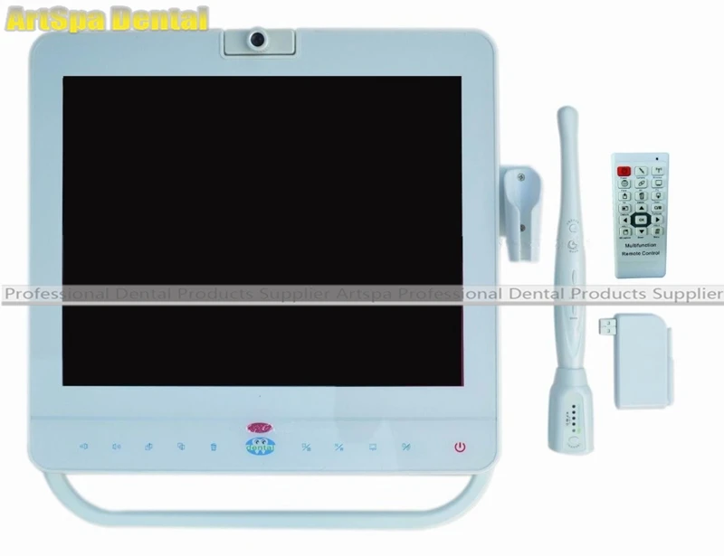  15 Inch Wireless Dental Monitor Intraoral Camera System LCD Holder MD1500 oral camera endoscope all