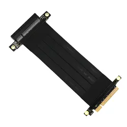 PCI Express кабель-удлинитель Riser PCIE 8X до 8X слот переходная карта pci-e карта PCIE расширитель расширение ЛЕНТА Flex переместите ПК кабель 24 см