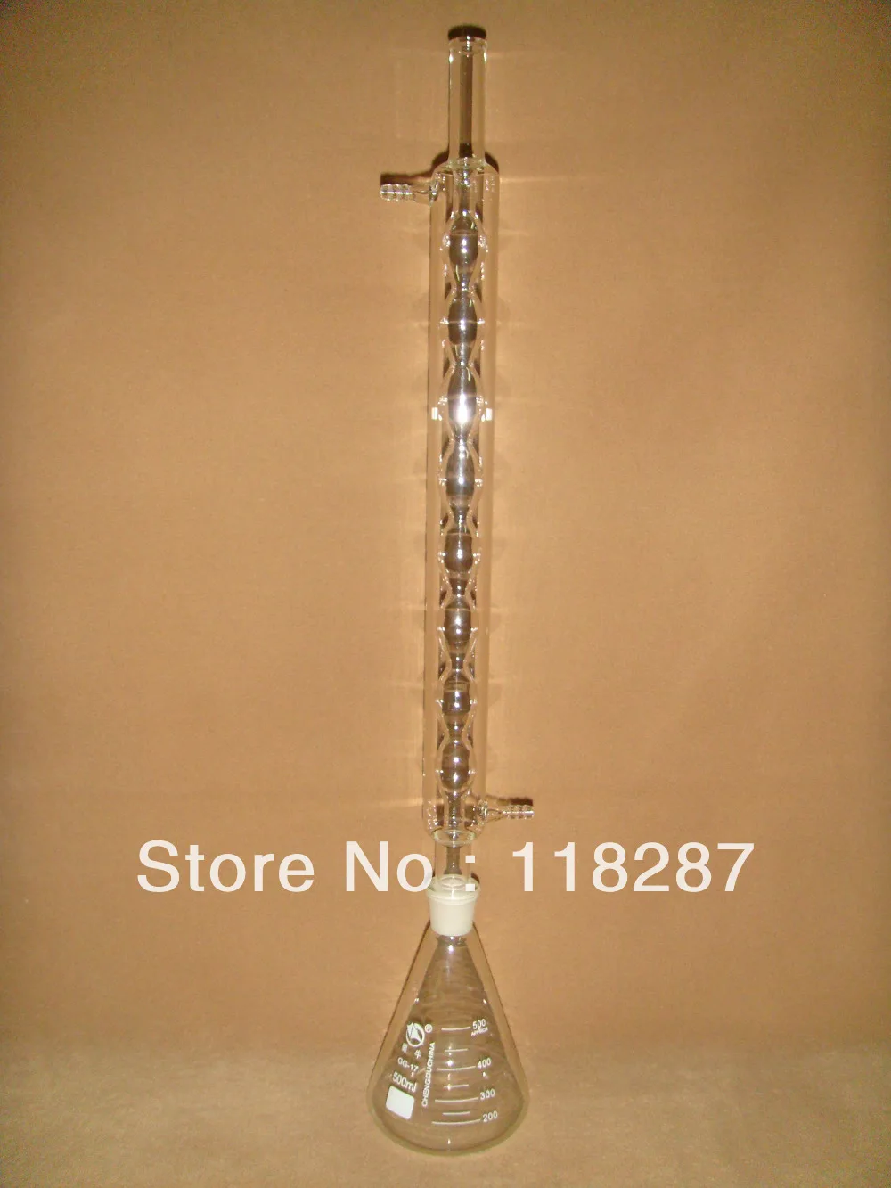 500ml conical reflux device,laboratory glassware,condenser and conical