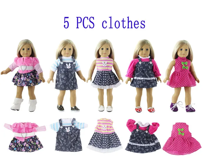 2 Pcs Set Fashion Outfits//Clothes Top+pants For 12 inch Doll A03
