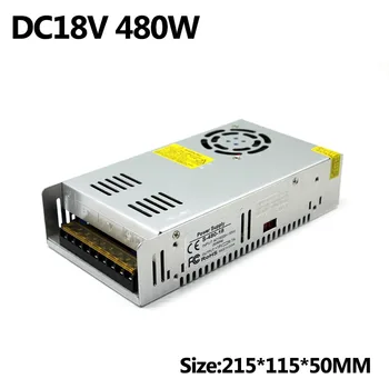 

Adjustable power source DC 18V 26.7A 480W Transformer Power Adapter for LED strip Attendance System CNC Equipment CCTV