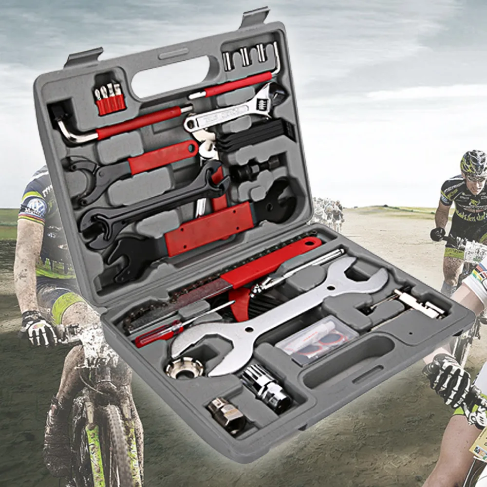 

37pcs MTB Bike Ferramentas Multi Tools Bike Repair Tools Bicycle Bike Tool Kit Set Bike Repair Tool Set Bicycle Patch