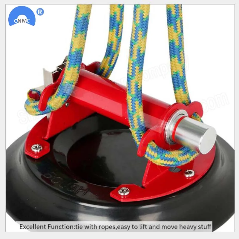  9 Inch Vacuum Suction Cup with metal handle Heavy Duty Vacuum Lifter for Granite & Glass Lifting