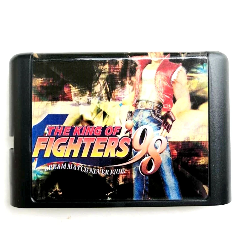 Карта Памяти King Of fighers 98 16 bit MD для sega Mega Drive 2 для sega Genesis Megadrive