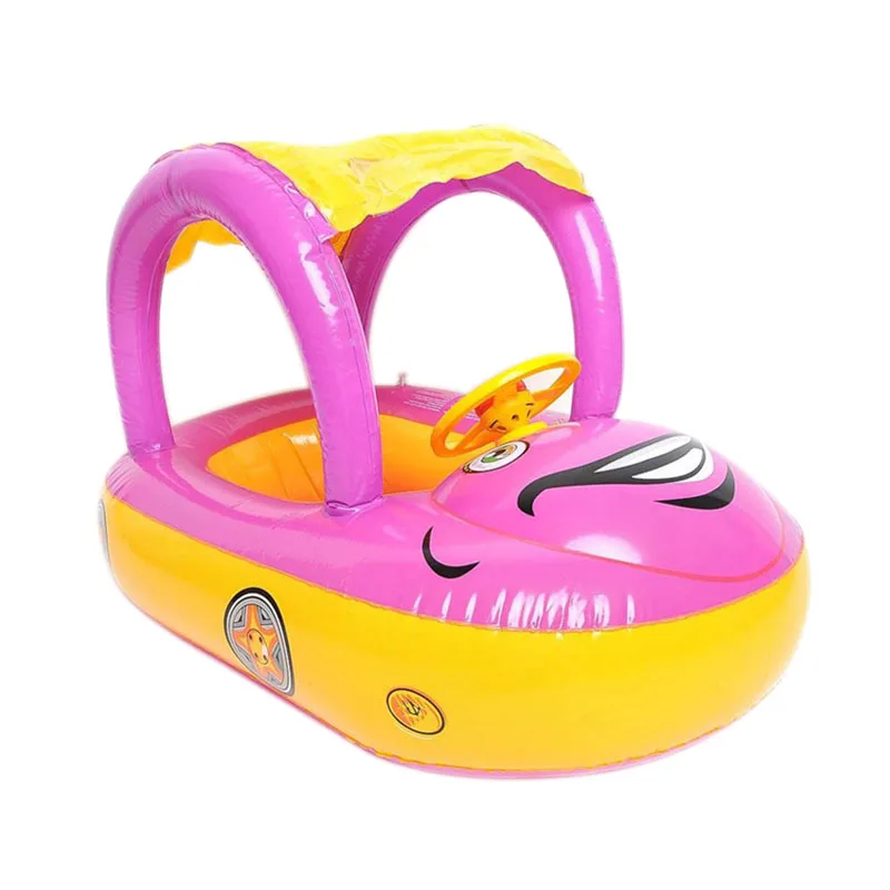 

Accessories Summer Baby Kids Cartoon Float Seat Car Boat Swimming Inflatable Children Rubber PVC Circles Safety Swimtrainer Pool