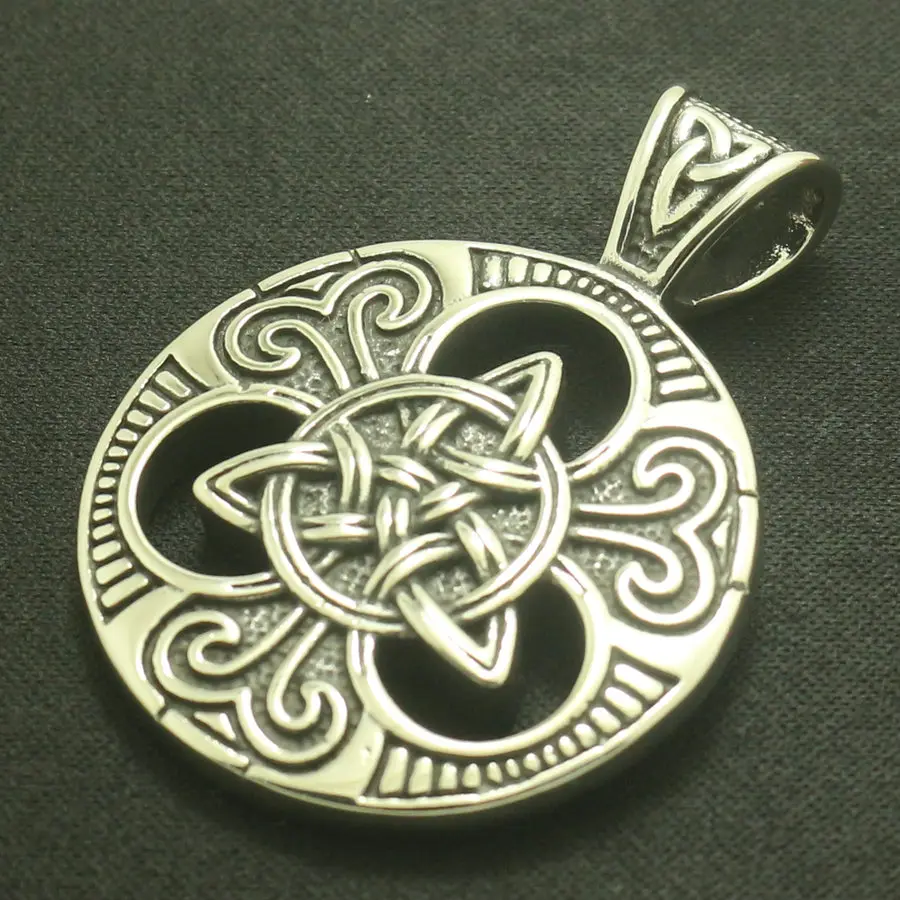 

316L Stainless Steel Cool Viking Vintage Golden Silver Newest Pendant