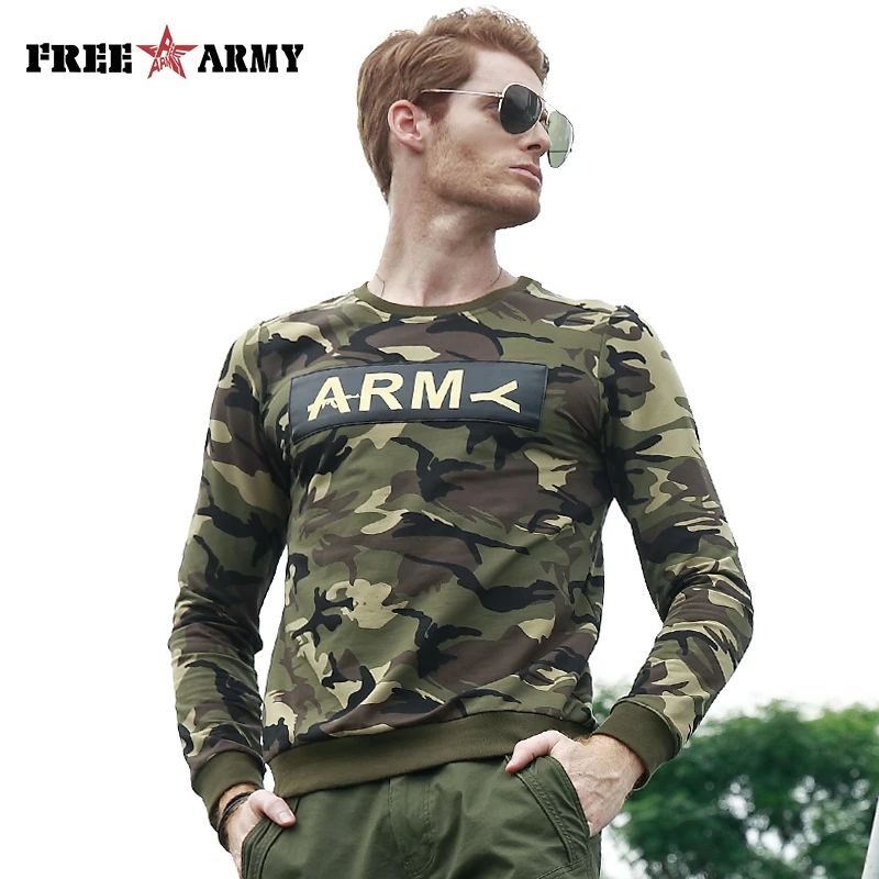 Sudadera con capucha hombre, ropa de elástica, con letras camuflaje, informal, de alta calidad, colección de otoño|men tops|camouflage brandcamouflage fashion - AliExpress
