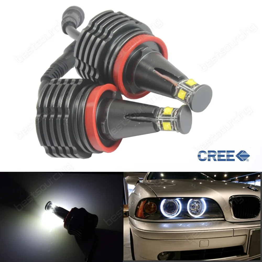 Экспресс Бесплатная доставка 5pairs/много 20W н8 4 светодиод Cree светодиодный маркер Ангел глаз для BMW Е92 Е93 Х5 Х6 2009 года Е87 Е90 Экспресс Бесплатная доставка 5pairs/много 20W н8 4 светодиод Cree светодиодный маркер Ангел глаз для BMW Е92 Е93 Х5 Х6 2009 года Е87 Е90