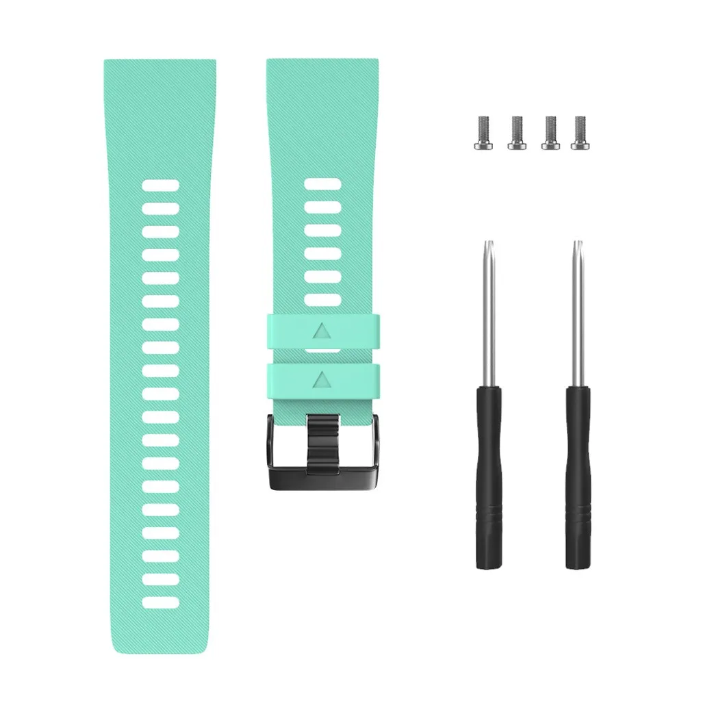 Силиконовый браслет спортивные умные наручные часы ремешок силиконовый браслет для Garmin Forerunner 35# C