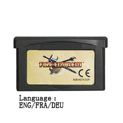 

32 Bit Handheld Console Video Game Cartridge Card Fire Emblem ENG/FRA/DEU Language EU Version