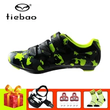 Tiebao велосипедная обувь road sapato ciclismo Rower кроссовки Мужская и женская дышащая обувь для езды на велосипеде