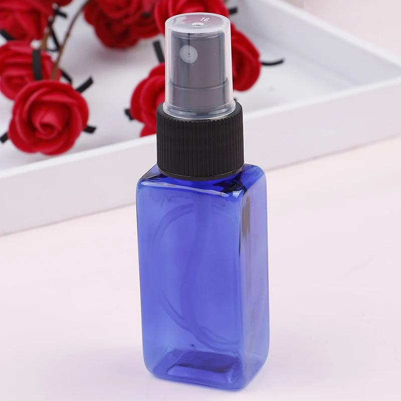1pc Empty Plastic Fine Mist Spray Bottle Portable Refillable Sprayer Bottles Esstenial Oil Liquid Atomizer Makeup 5