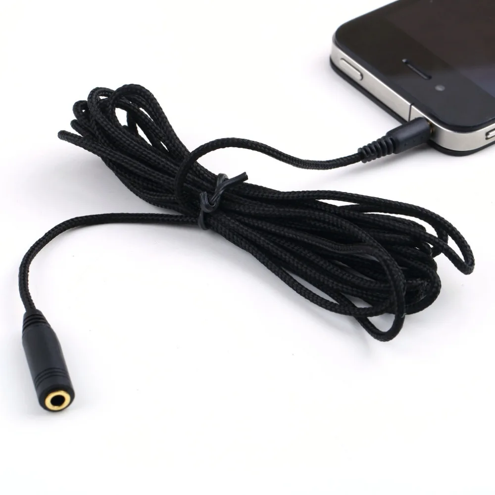 

In stock!High Quality 10ft 3.5mm Headphone Stereo Audio Female to Male Extension Cable Cord For Mp4 3 jul 6