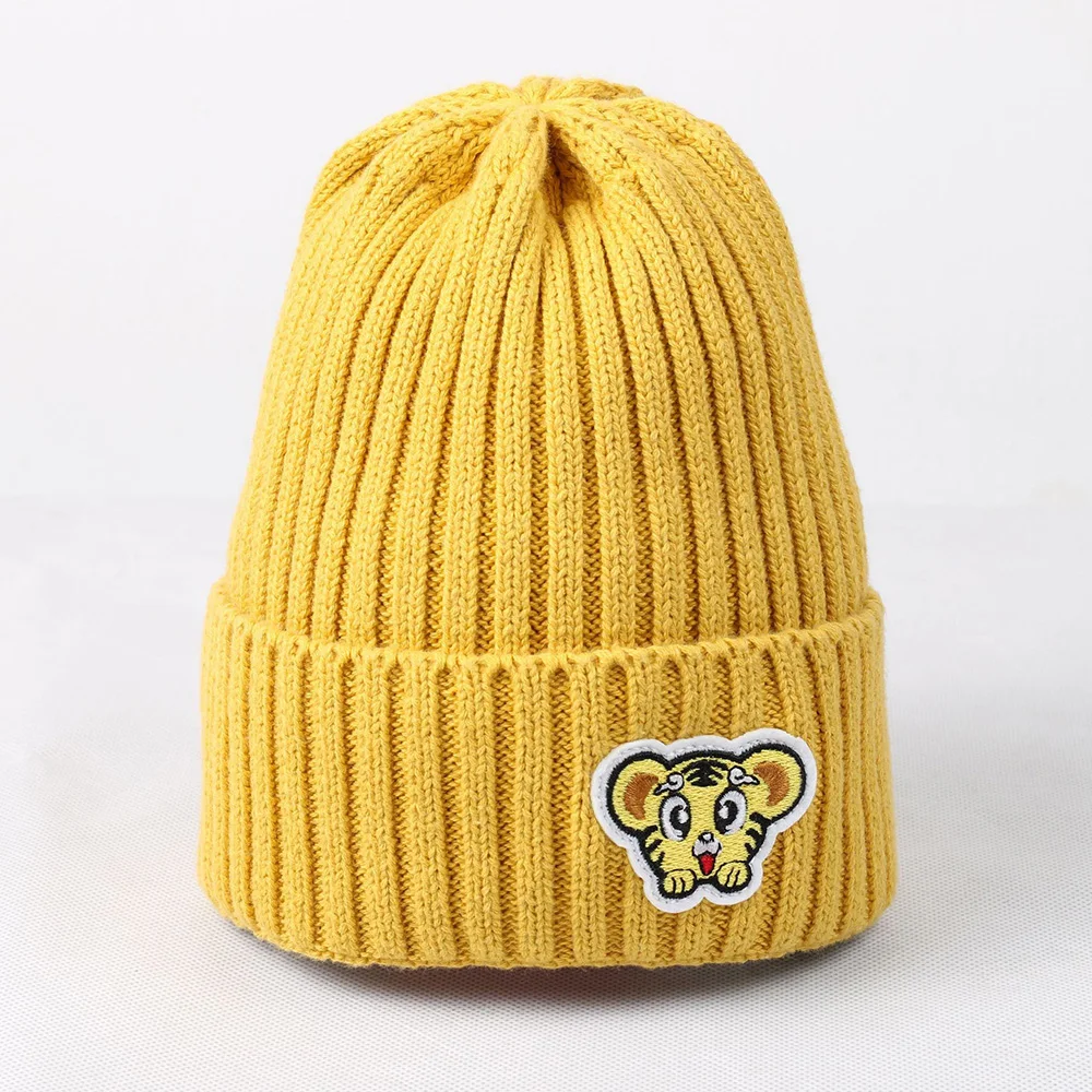 Baby Beanie Winter Knit Hat Warm Toddler Cap Cotton Casual Cotton Outdoor Ski Accessory (1)