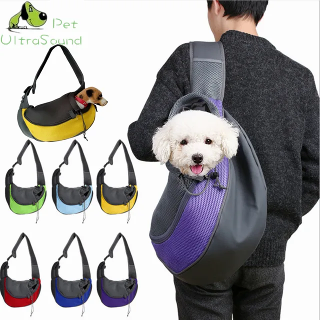 Ultrasound Pet Breathable Dog Carrying Bags Mesh Comfortable Travel Ultrasound Pet Breathable Dog Carrying Bags Mesh Comfortable Travel Tote Shoulder Bag For Puppy Cat Small
