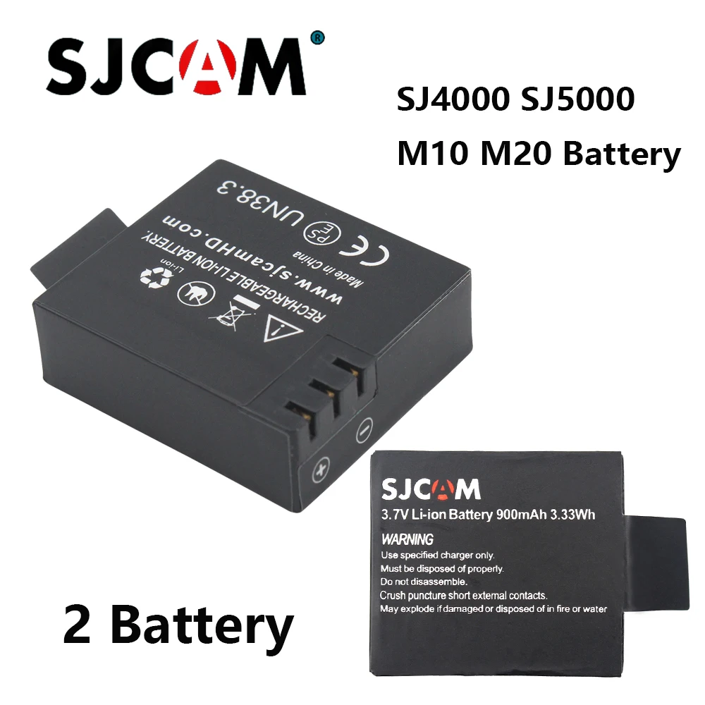 Original SJCAM Universal Battery For SJ 4000 Wifi SJ5000+ sj5000x