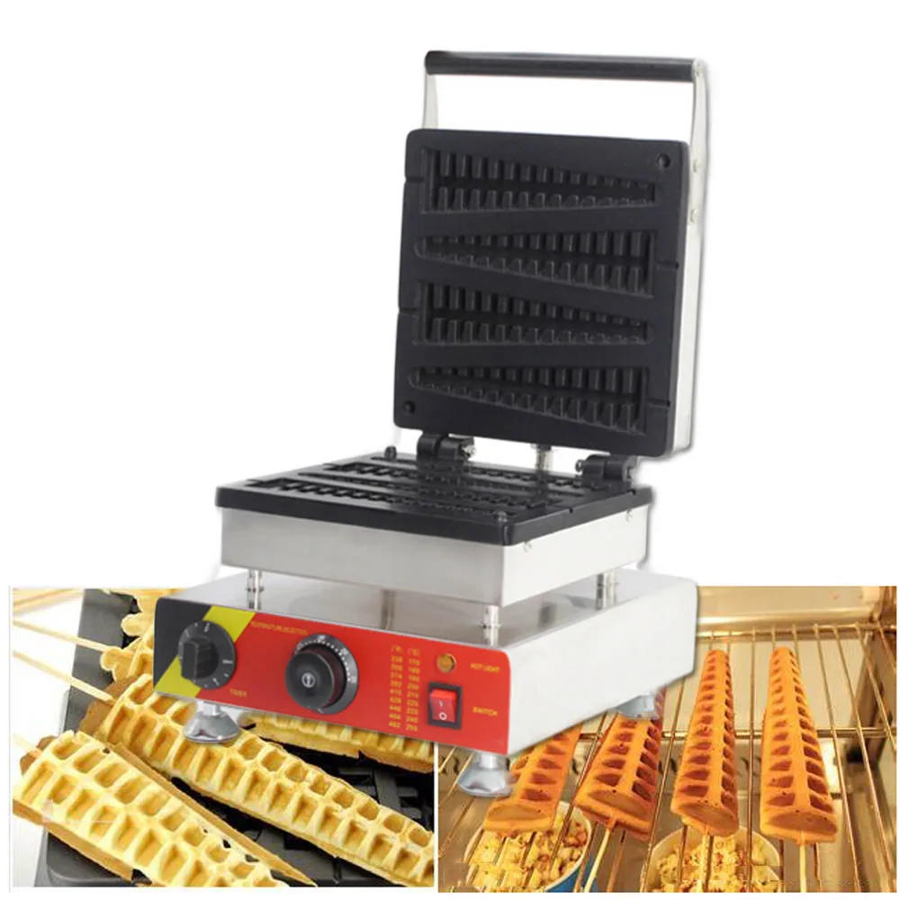 ITOP Commercial Electric Waffle Maker , Christmas Tree Pine Cake Iron Waffle Oven Non Stick Snack Maker Machine 110V/220V ITOP Commercial Electric Waffle Maker , Christmas Tree Pine Cake Iron Waffle Oven Non Stick Snack Maker Machine 110V/220V