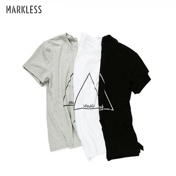 

Markless Cotton T Shirt Men Fashion Letter Print Casual O-neck 2 PCS Pack Summer Top Tees Plus Size 3XL Tshirt camisetas
