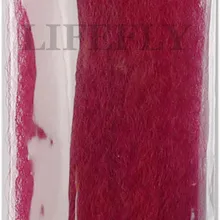 Бордовый Цвет/10packs Синтетические волосы, супер волосы, Даббинг, джиг, приманка