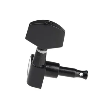 

1 Set 6 pcs Guitar Tuning Pegs 3R3L String Keys Tuners Machine Heads for Electric Acoustic Guitar Strat Tele Black Dropshipping