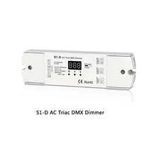 S1-DR/SS-B/S1-B/R1/S1-K/RT6 AC Triac DMX диммер; AC100V-240V, 2,4G дистанционный RF умный переключатель для светодиодный светильник
