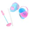 9 PCS Set Pretend Play Toys Cleaning Toys Kitchen Accessories Broom And Mop Kitchen Dining Kitchen Home Toy Random Color 6