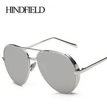 HINDFIELD Retro Marco Redondo Del Metal Gafas de Sol Steam Punk Mujeres de La Vendimia Diseñador de la Marca gafas de Sol Para Mujer gafas de sol mujer