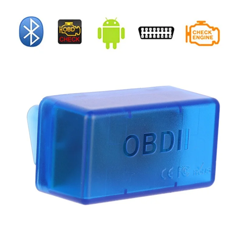 Супер Мини ELM327 Bluetooth V2.1 OBD2 автомобильный диагностический инструмент Мини ELM 327 Bluetooth для Android/Windows для OBDII протоколы