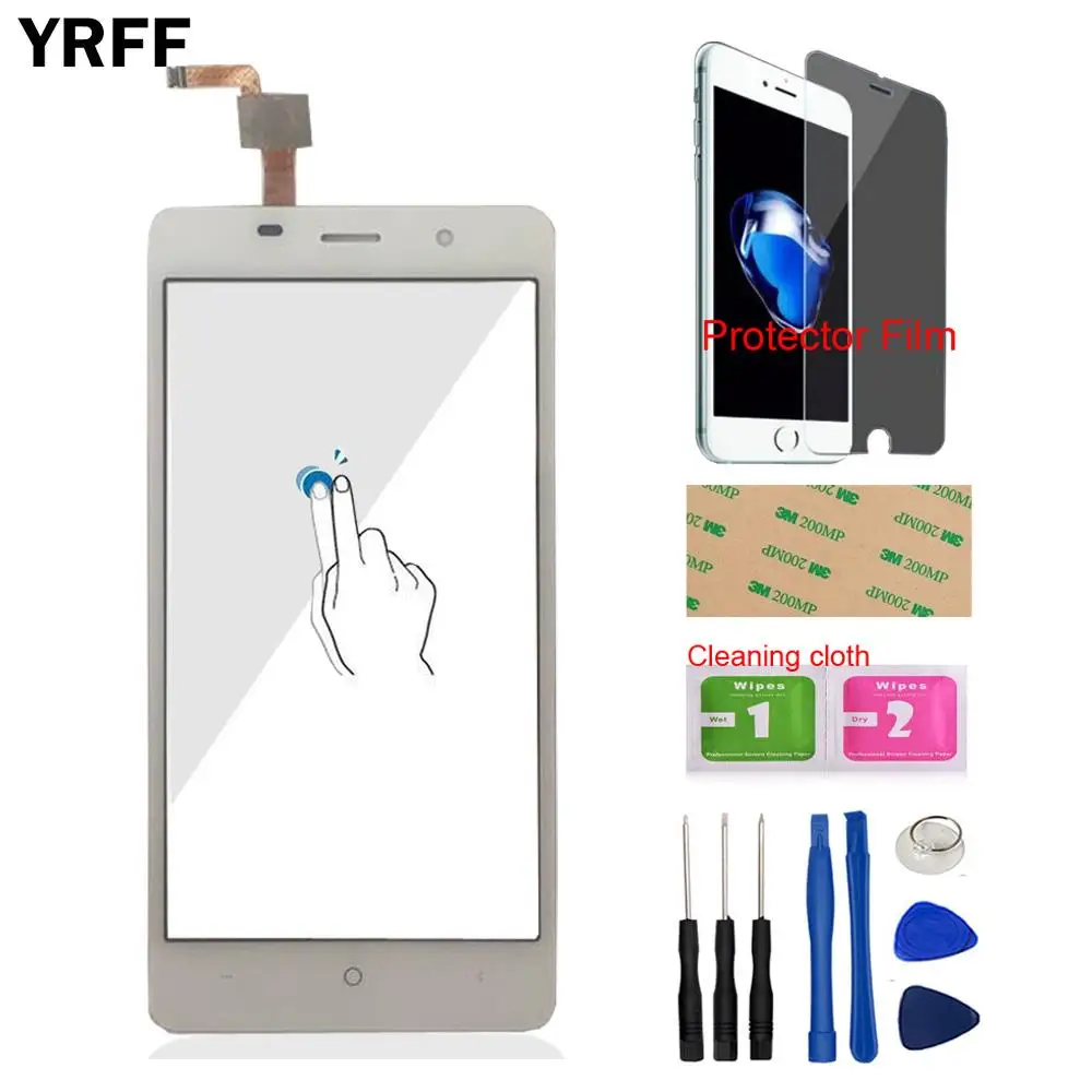 YRFF 5 0 дюймов Переднее стекло для телефона Leagoo M5 сенсорный экран Сенсорная панель