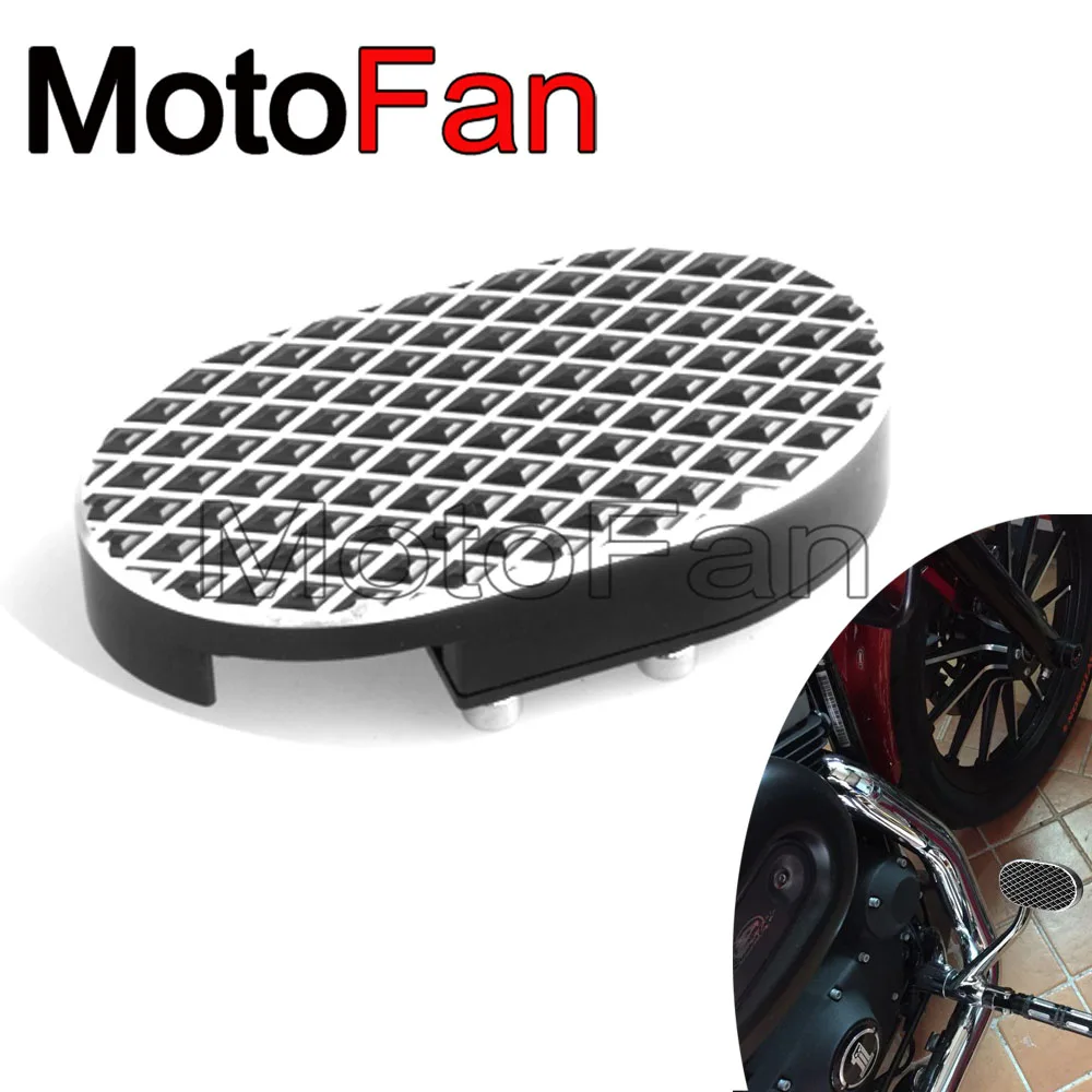 New Motorcycle Brake Pedal Covers Foot Peg Pads Custom for Harley Dyna