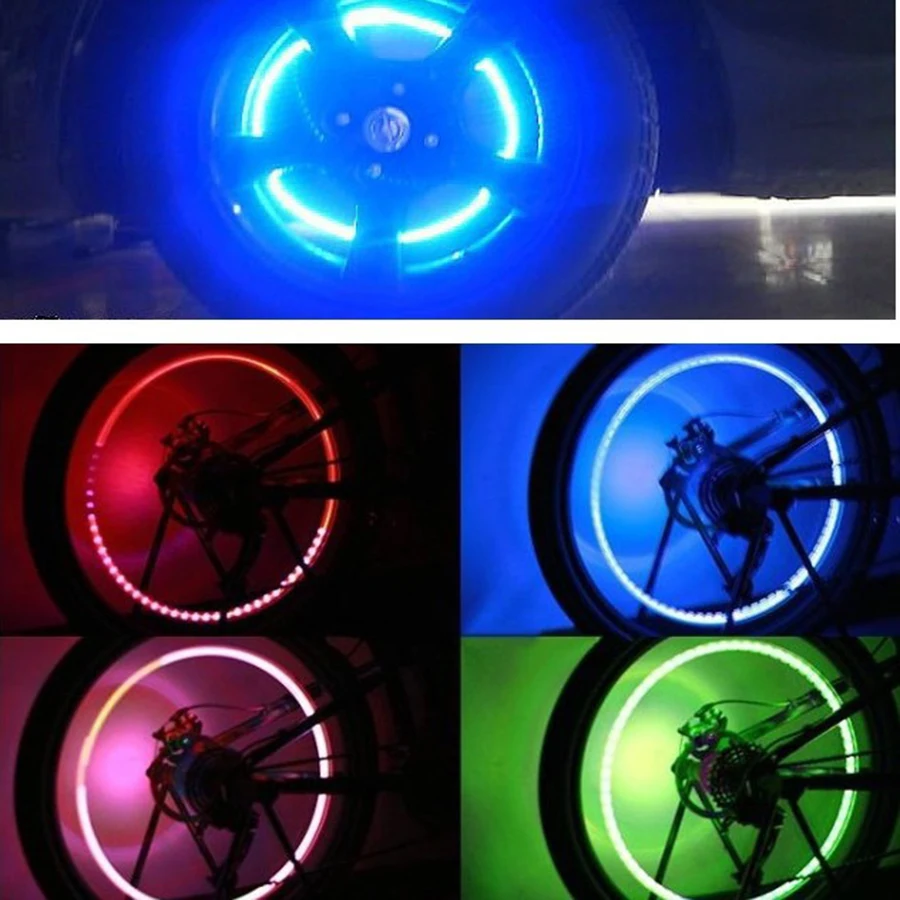 Casco Del Motociclo Riflettore Chiaro Sticker Lampada Del Segnale Di Guida Impermeabile Con Led Lampeggiante Green Light Film Per Moto Conveniente Accessori Ciclismo