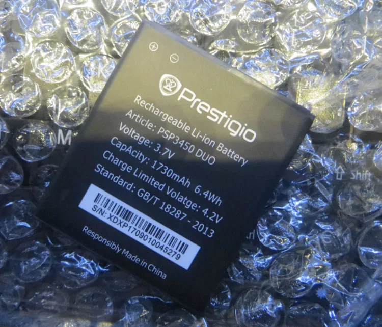 

For Prestigio PSP3450 PSP 3450 1730mah Mobile Phone Li-ion Battery Replacement