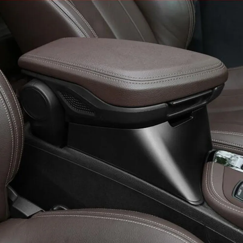 

For BMW X1 2016-18 ABS Multifunction Central Armrest Storage Box Decoration Cover Trim Car Styling Modified Heightening Type