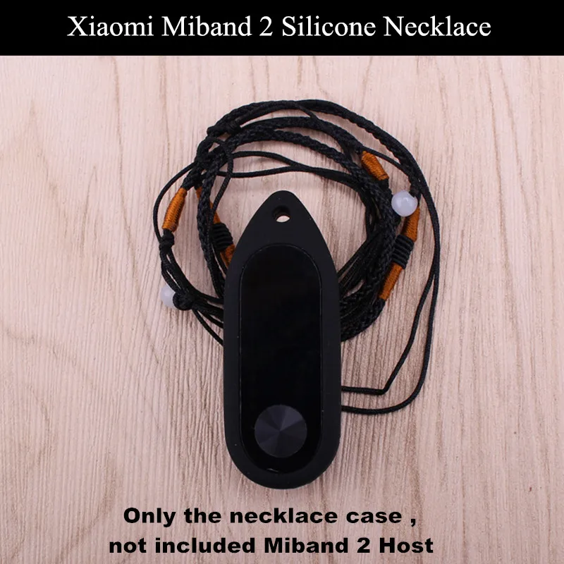 

xiaomi mi band 2 smart bracelet silicone necklace case replacement for miband 2 leather silicone strap
