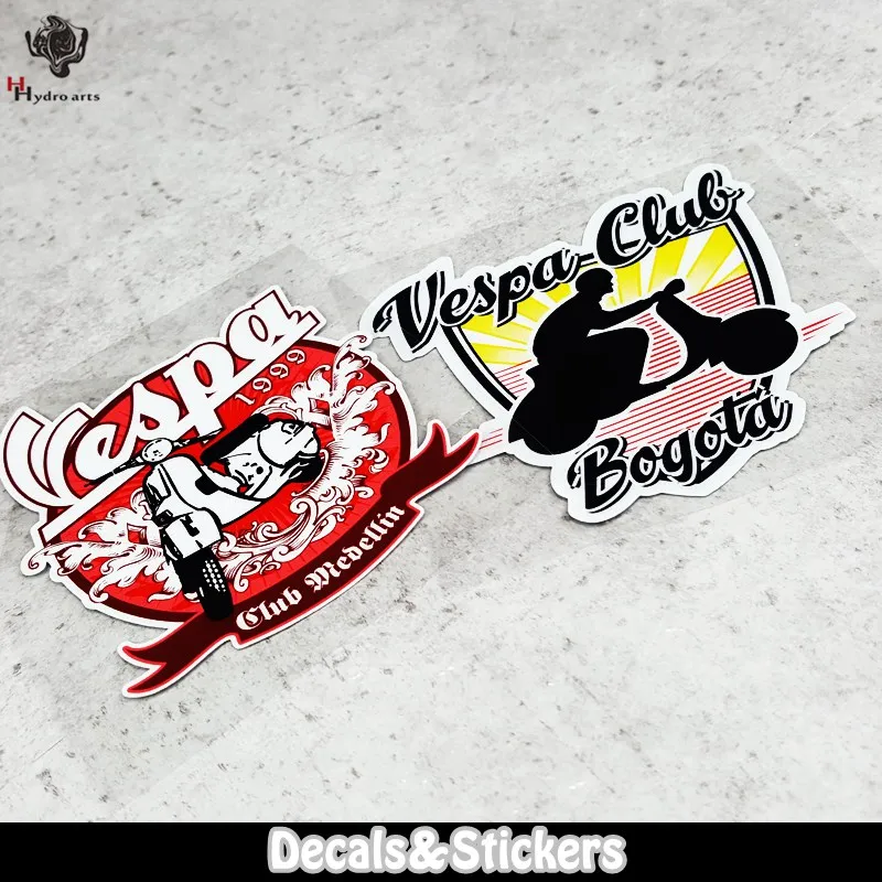 NO.LN157 The Scooter 3M Material Reflective Stickers MOTO GP Car