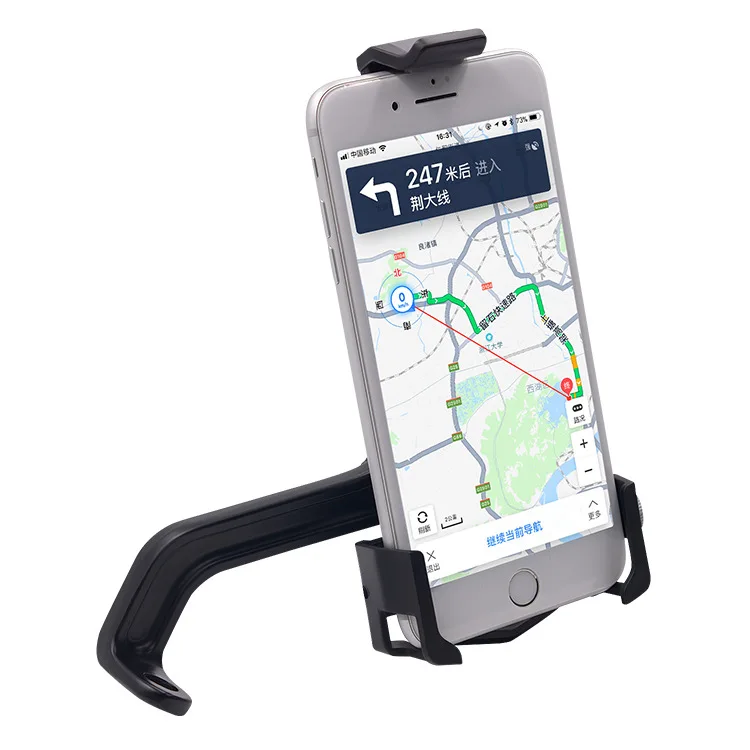 Suporte do Telefone da Montagem do Espelho da Motocicleta Suporte do Telefone de Visão Traseira de Scooter Suporte do Telefone Celular para 3.5-6.5 Polegada Dispositivos Móveis 3 Suporte do telefone da montagem do espelho
