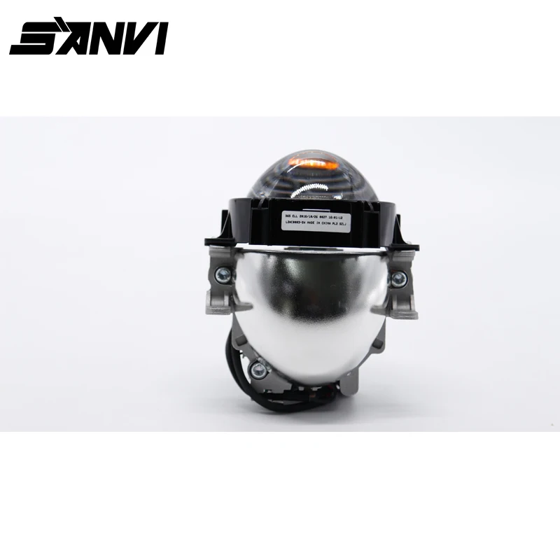 

2017 Guangzhou SANVI Auto Light H7 9006 H4 35W 40W 6000K High Low Beam Headlights Car-styling Modification Bi LED Projector Lens