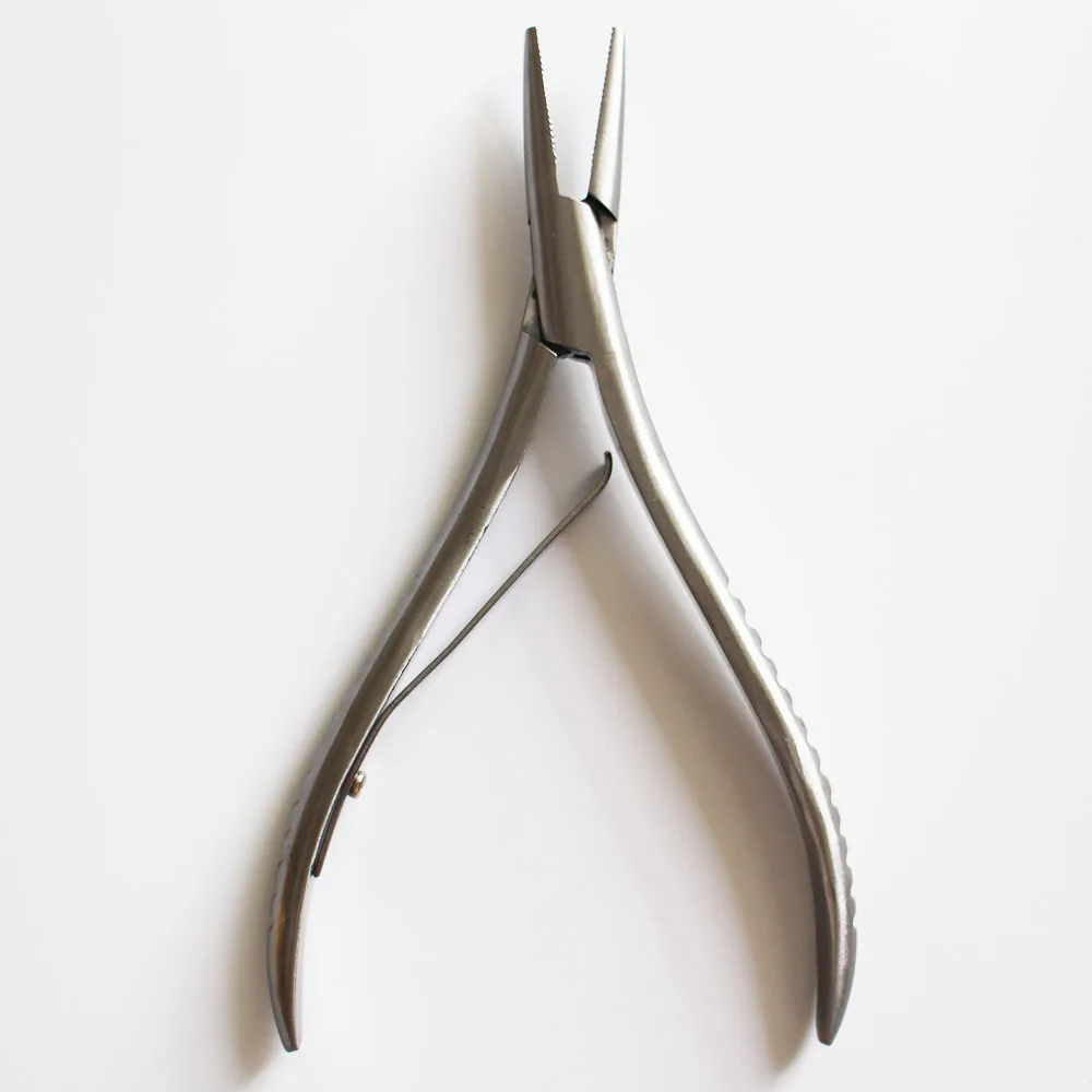 

free shipping Flat Shape Stainless Steel Multi-Functi Extension Tools Pliers For Hair extension 1pc/pack