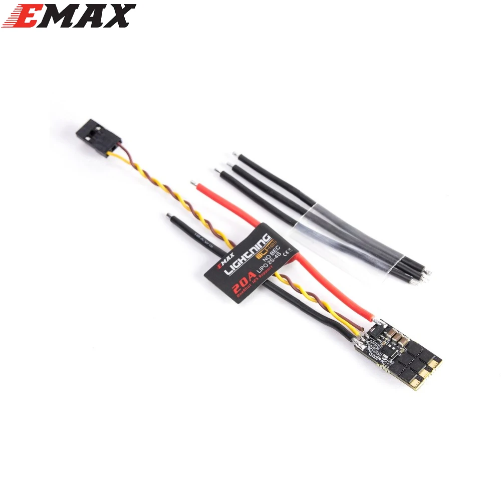 

1pcs EMAX BLHeli lightning 20A/30A RC ESC Micro Mini Electronic Speed Controller for Racing Drone RC Multicopter