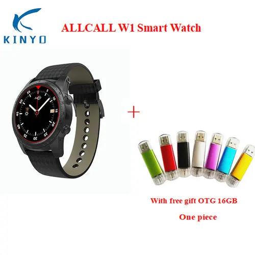 ALLCALL W1 3g smartwatch сердечного ритма smart watch Мужская Женская мода Роскошные 2 ГБ+ 16 ГБ, активно-матричные осид, 400 мА/ч, телефонными разговорами через Bluetooth наручные часы с GPS - Цвет: Черный