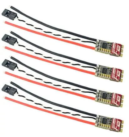 

4Pcs/Set Emax Formula 45A Blheli_32 2-5S Brushless ESC Support Dshot1200 for RC Models