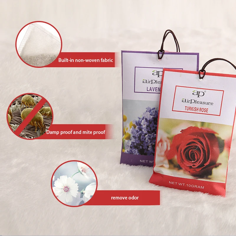 High-End Aromatherapy Different Natural Smell Incense Wardrobe Sachet Air Fresh Scent Bag Perfume Home Fragrance Sachets