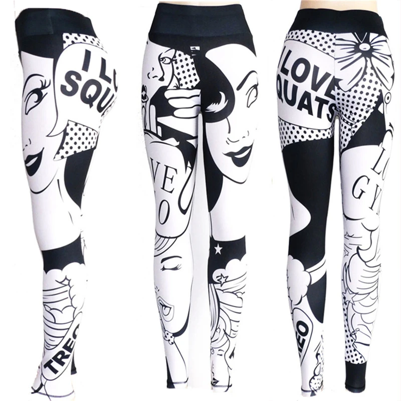 

Smiley face Fitness gymshark Pants Women Sports Leggings Workout Hot Running Leggings Sexy Push Up Gym Wear Elastic Slim Pants
