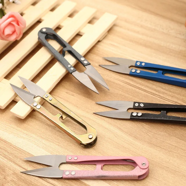 

Thrum Stitch Tailor Scissor Thread Nipper DIY Tool 10.5*2cm Cross Sewing Supplies Snip Yarn Cutter Clipper fish line Trimmer
