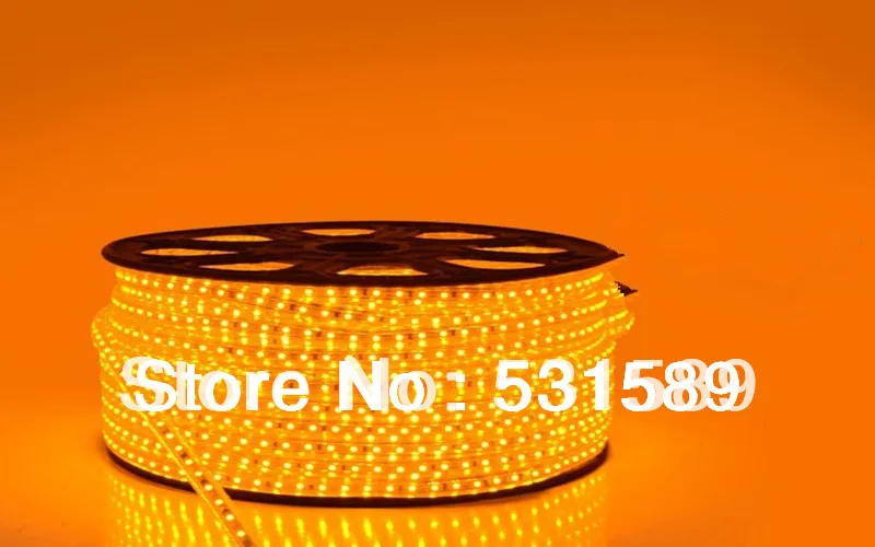 #cheap 3528 LED Strip 5M 220V 4W M 60LEDs M IP66 Waterproof Red Yellow Blue White LED Light Strip+Plug